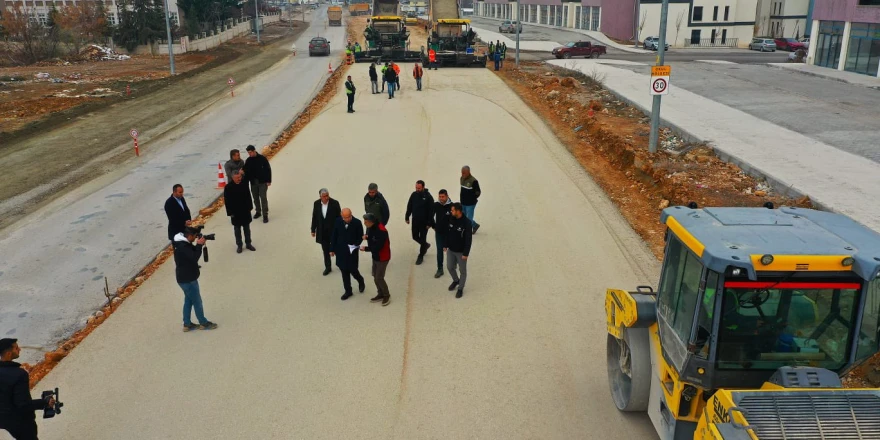 Başkan Er Saray Bosna Caddesindeki Çalışmaları Yerinde İnceledi