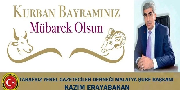 Başkan Erayabakan’dan Kurban Bayramı Mesajı