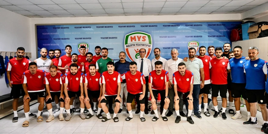 Başkan Geçit, Malatya Yeşilyurtspor Kulübünü Ziyaret Etti