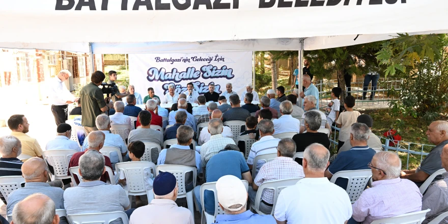 Başkan Taşkın, Başharık Mahallesi’nde Vatandaşlarla Buluştu