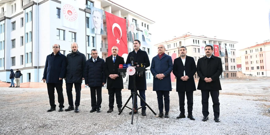 Başkan Taşkın, Bakan Kurum’un İncelemesine Katıldı