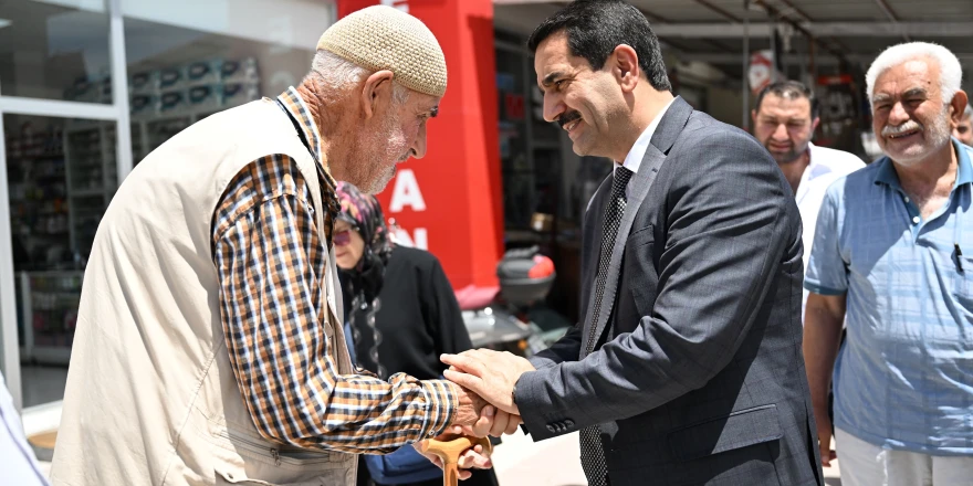 Başkan Taşkın, Eskimalatya’da esnaflarla bir araya geldi