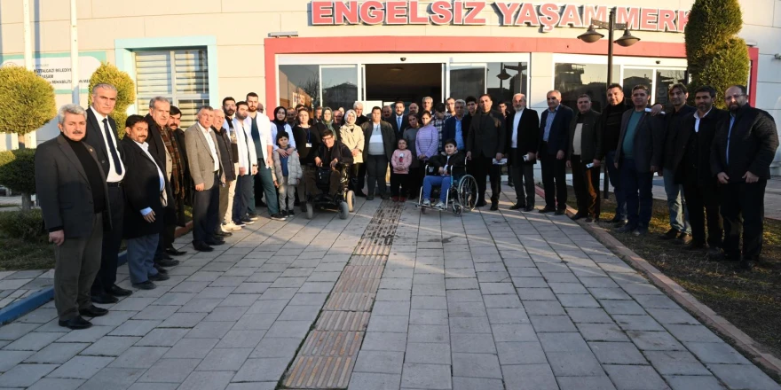 Başkan Taşkın: “Engelsiz Yaşam Merkezimizle Tüm Ailelere Ulaşacağız”