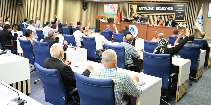 Battalgazi Belediyesi Haziran ayı olağan toplantısını tamamladı