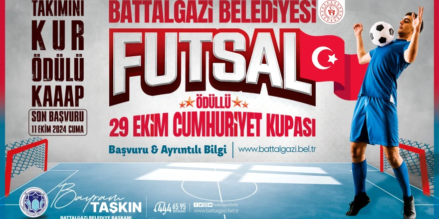 Battalgazi Belediyesi’nden Futsal Turnuvası