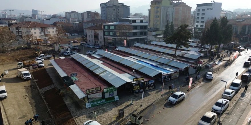 Battalgazi’de Çarşılar Koruma Altında Dört Mevsim Konfor Sağlayan Çözüm