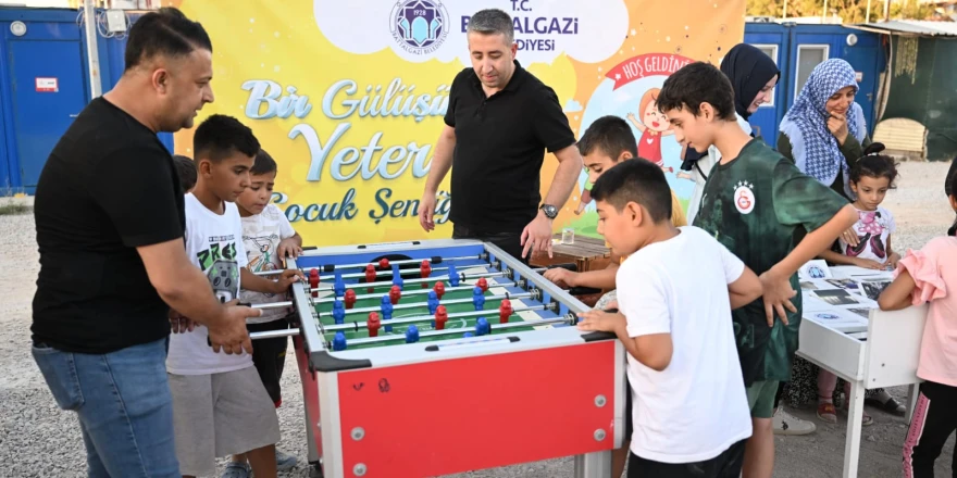 Battalgazi’de Çocuk Şenliği: Bir Gülüşün Yeter