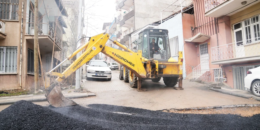 Battalgazi’de Konforlu Ulaşım İçin Asfalt Çalışması