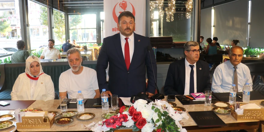 BBP Malatya İl Başkanı Karaman sorunlarını biliyoruz çözüm için tek çare vatandaş