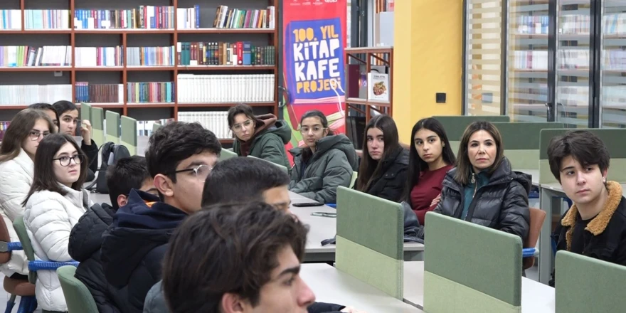 Beydağı Anadolu Lisesi’nden 100. Yıl Kitap Kafe’ye Anlamlı Ziyaret