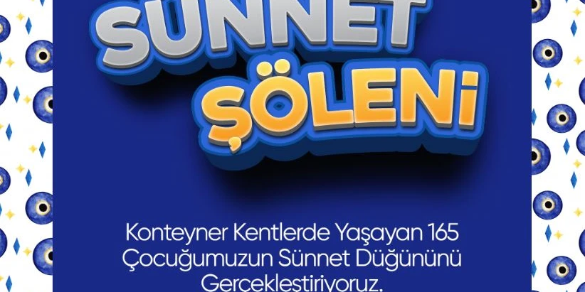 Büyükşehir Belediyesi Sünnet Şöleni Düzenliyor