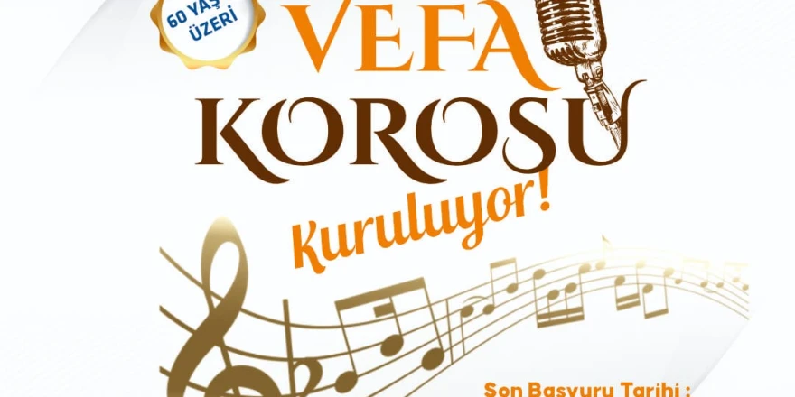 Büyükşehir Vefa Korosu Kuruyor