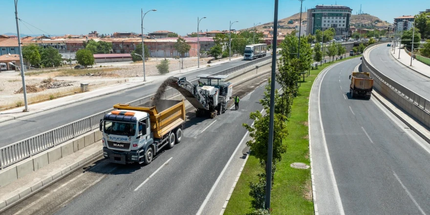 Çevreyolu’nda Yenileme Çalışmaları Başladı