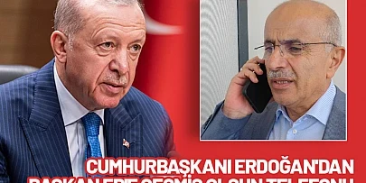 Cumhurbaşkani Erdoğan'dan Başkan Er'e Geçmiş Olsun Telefonu