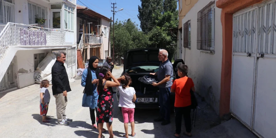 Deprem zede öğrencilerine sürpriz