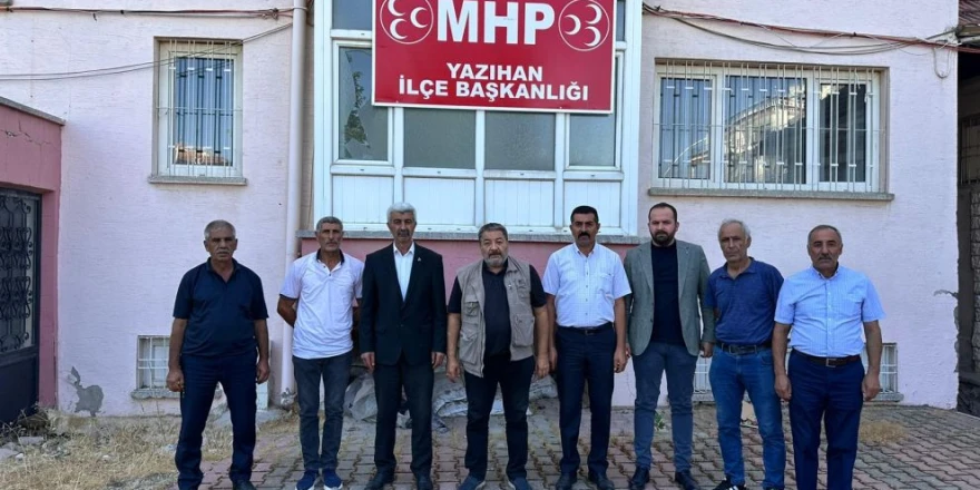 Fendoğlu, Yazıhan'da 1 Günde 8 Kırsal Mahalleyi Ziyaret Etti