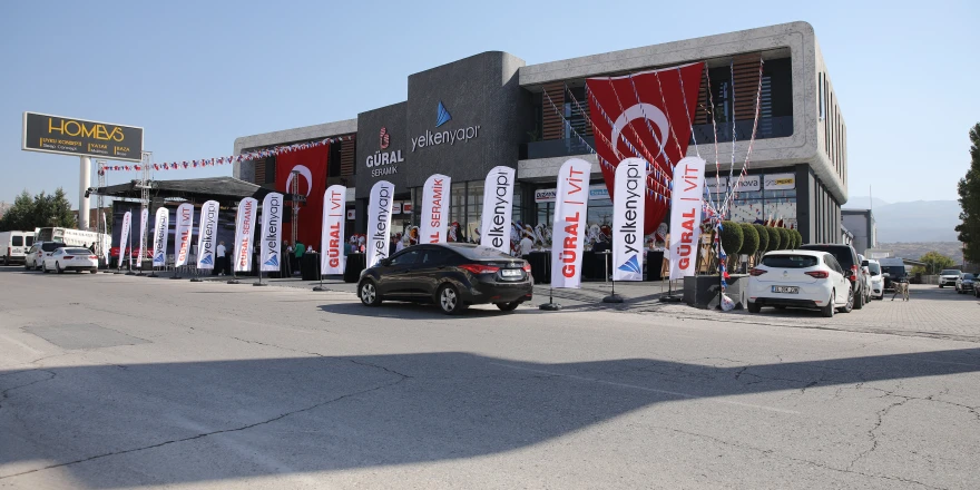 Güral Seramik Kayseri’de yeni showroom açtı