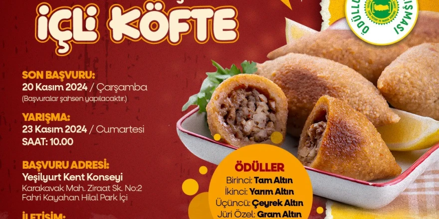 ‘İçli Köfte’ Yemek Yarışmasının Hazırlıkları Tamamlandı, 93 Kişi Kayıt Yaptırdı