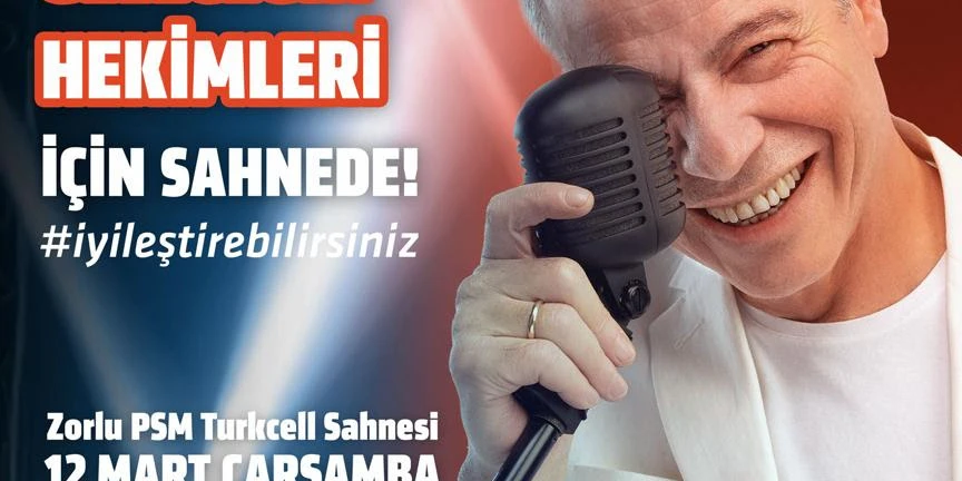 Levent Yüksel Geleceğin Hekimleri İçin Sahne Alıyor