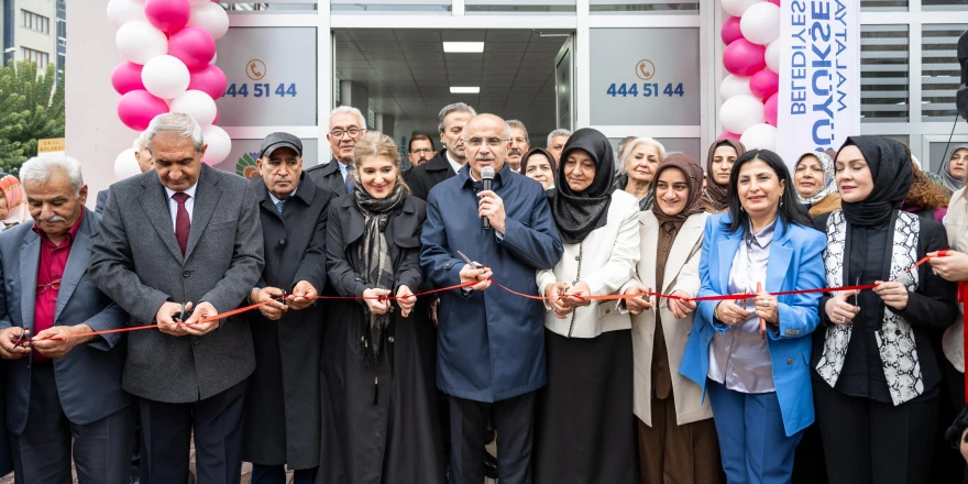 Malatya Büyükşehir Belediyesi Kadın Kültür, Yaşam, Sanat Ve Spor Merkezi Açıldı