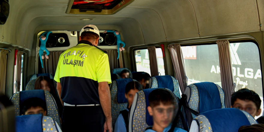 Öğrenci servislerine sıkı denetim