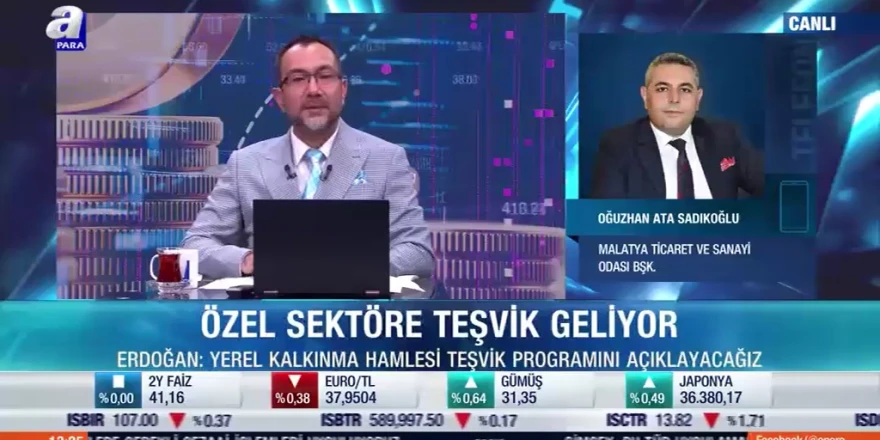 Sadıkoğlu: “Malatya’nın üretimi, ihracatı ve istihdamı için 6. Bölge Teşvikleri devam etmeli