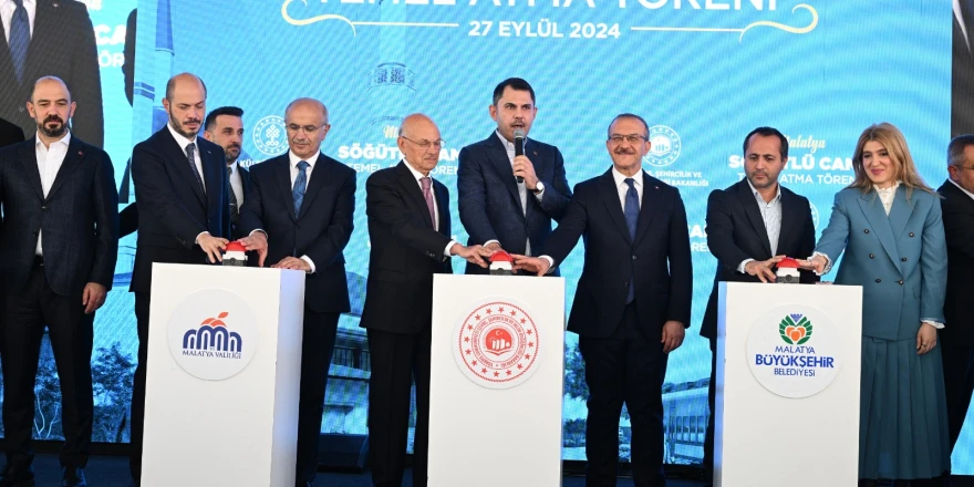 Söğütlü Camii Temel Atma Töreninde konuşan Başkan Er,