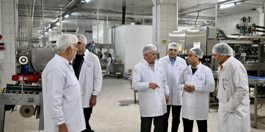 Vali Ersin Yazıcı 2.Organize Sanayi Bölgesindeki Fabrikaları Ziyaret Etti